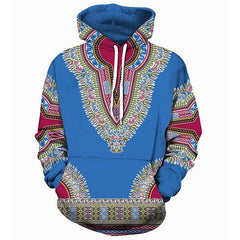 Herren-Hoodies und Sweatshirts mit afrikanischem Folklore-Motiv und 3D-Druck