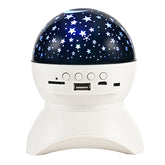 Bluetooth-Audio-Traumprojektor mit farbigen LED-Lautsprechern