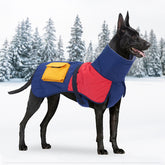 Winterkleidung für Hunde: Dick gefütterter, warmer Hunde-Wintermantel