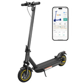 W4MAX 10-Zoll-Elektroroller mit App-Funktion, Handyhalterung und Diebstahlschutz, faltbarer E-Scooter, maximale Traglast 130 kg