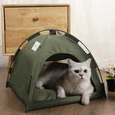 Katzenzelt, Kühlmatte, Hundehütte, Haustiersofa, Camping-Hundebett mit Kissen für Hundezwinger, Katzennest für drinnen, Katzenbett, Haustierprodukte