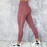 Schnelltrocknende Leggings mit Mesh-Einsätzen, verkürzter Länge, geeignet für Laufen, Sport, Fitness und Yoga