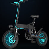 14-Zoll-Elektrofahrrad mit Lithium-Ionen-Akku