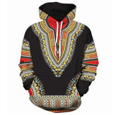Herren-Hoodies und Sweatshirts mit afrikanischem Folklore-Motiv und 3D-Druck