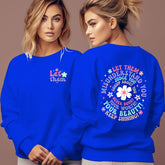 Damenbekleidung „Lass sie dich missverstehen“-Sweatshirt