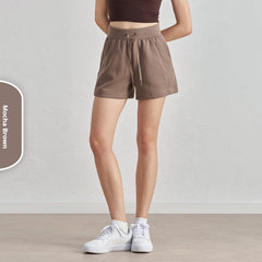 Air Layer Loose And Simple Yoga Shorts