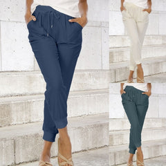 Damen-Jogginghose, einfache Freizeithose