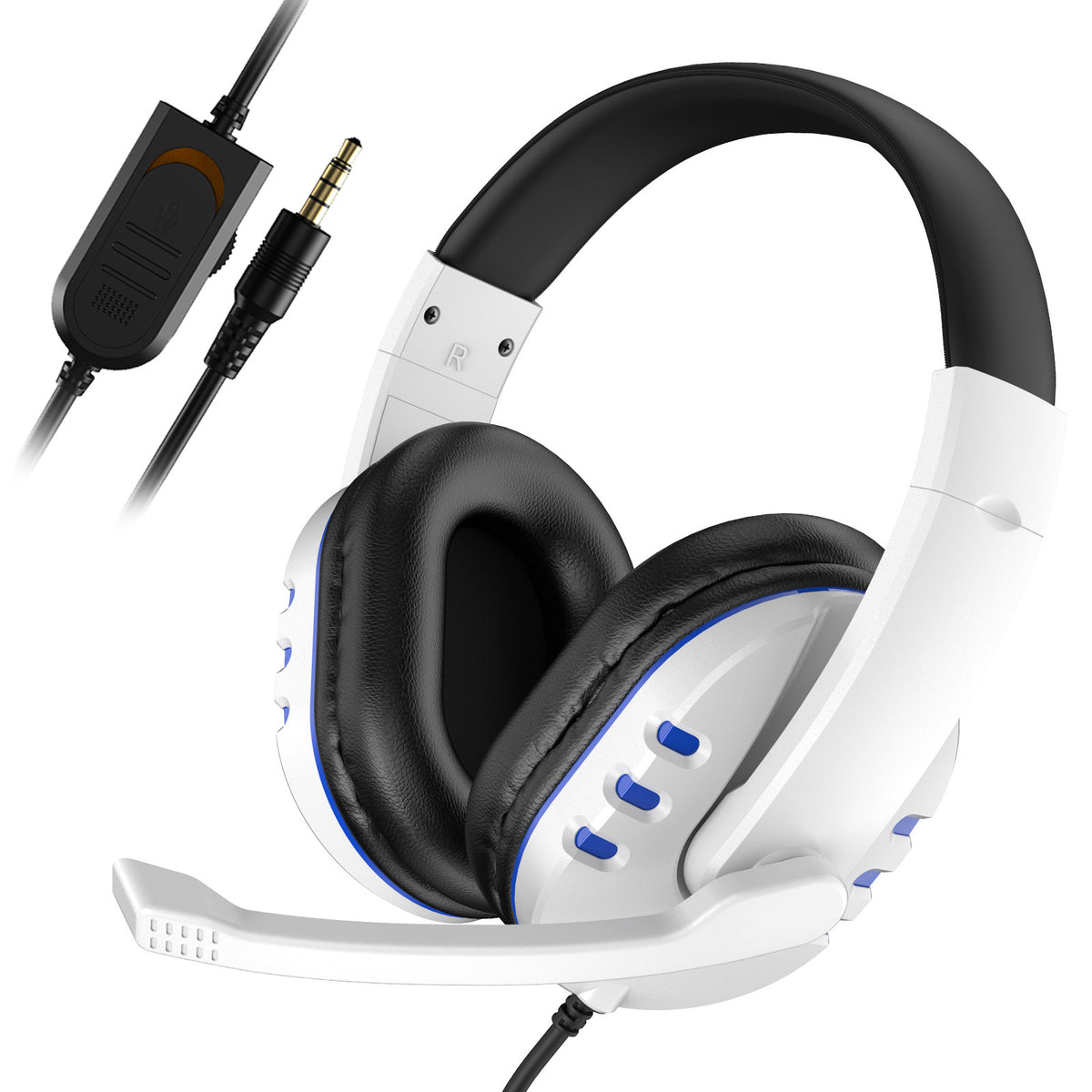 PS4-, Xbox-One- und PC-Kopfhörer, Mobile- und Computerspiele, Starker Bass, Chicken Earphones 7260-488