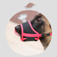 Hundemaulschutz gegen Beißverhalten, Fressstörungen und Bellen, Teddymaske zum Trinken, für kleine und große Hunde, Haustierbedarf