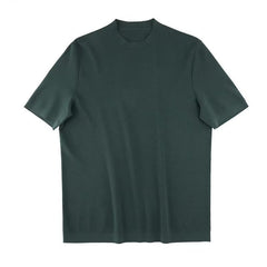 T-Shirt aus mercerisierter Baumwolle und Eisseide