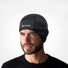 Radmütze für Damen und Herren aus Fleece, Herbst und Winter