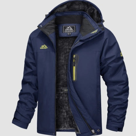 Warme Herren-Outdoor-Fleecejacke
