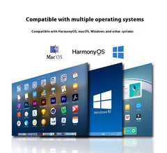 14-Zoll-Laptop mit Dual-Screen-Monitor und wandmontiertem externem Erweiterungsbildschirm