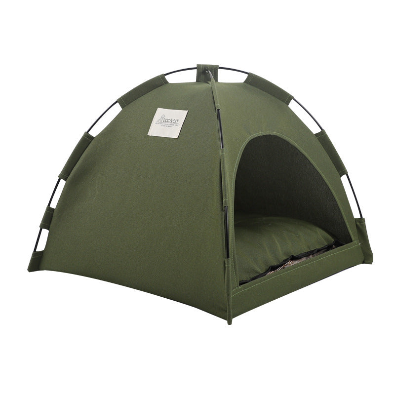 Katzenzelt, Kühlmatte, Hundehütte, Haustiersofa, Camping-Hundebett mit Kissen für Hundezwinger, Katzennest für drinnen, Katzenbett, Haustierprodukte