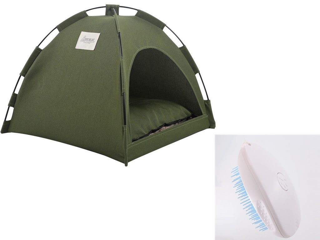 Katzenzelt, Kühlmatte, Hundehütte, Haustiersofa, Camping-Hundebett mit Kissen für Hundezwinger, Katzennest für drinnen, Katzenbett, Haustierprodukte